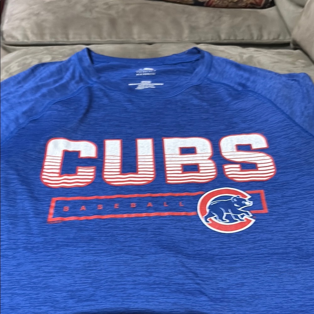 Blue Cubs Baseball T-Shirt